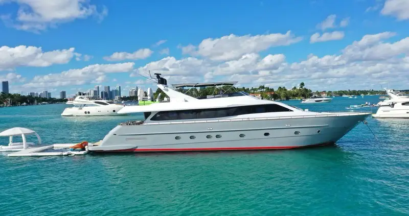 Tecnomar Miami yacht charter exterior