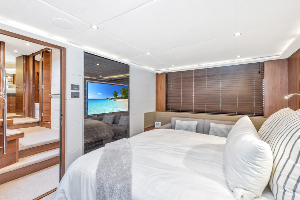 Private luxury stateroom 74 Princess yacht North Bay Village