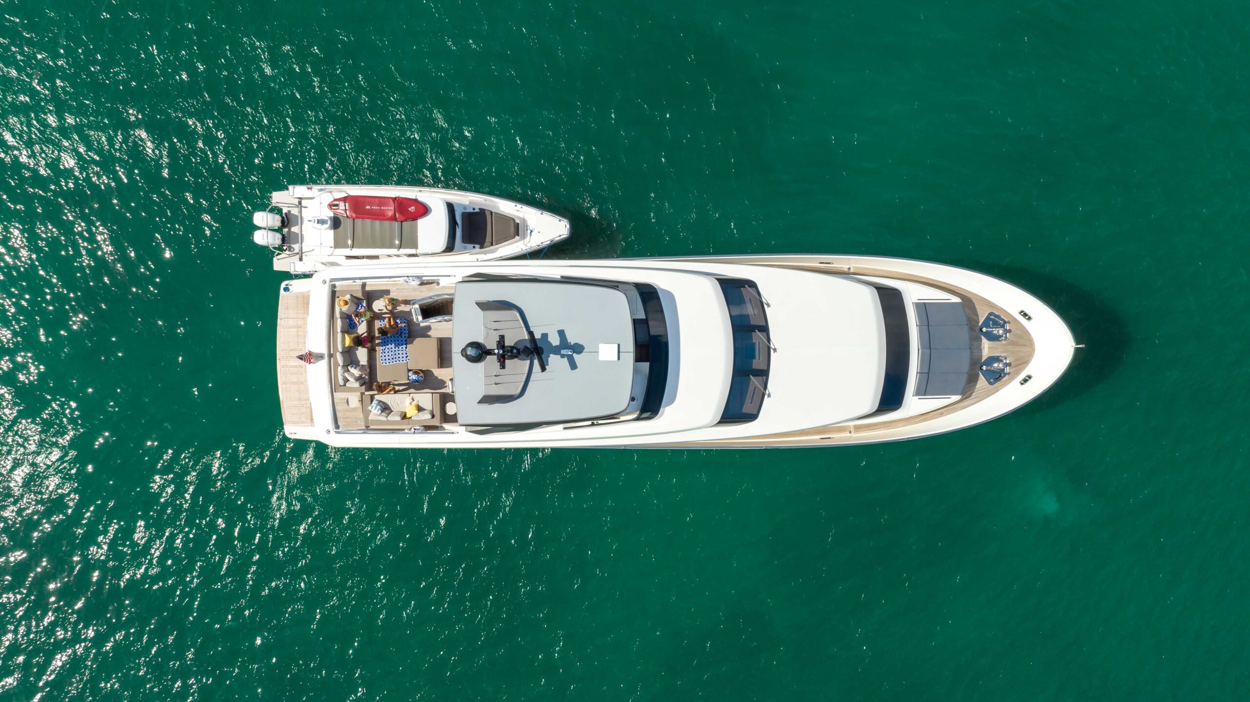 97 San Lorenzo yacht exterior Italian craftsmanship Miami waters
